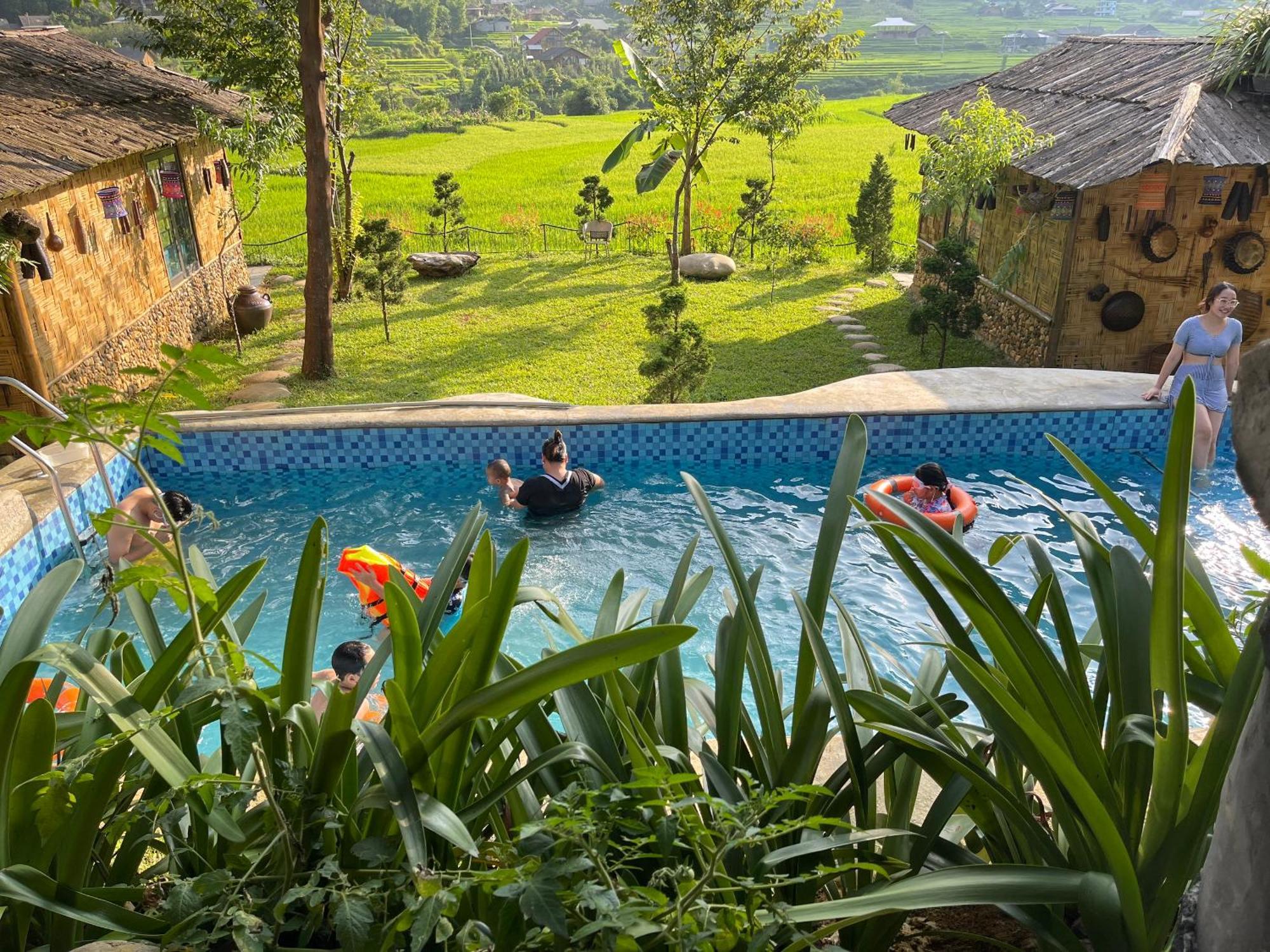 Sapa Bamboo Eco旅馆 外观 照片