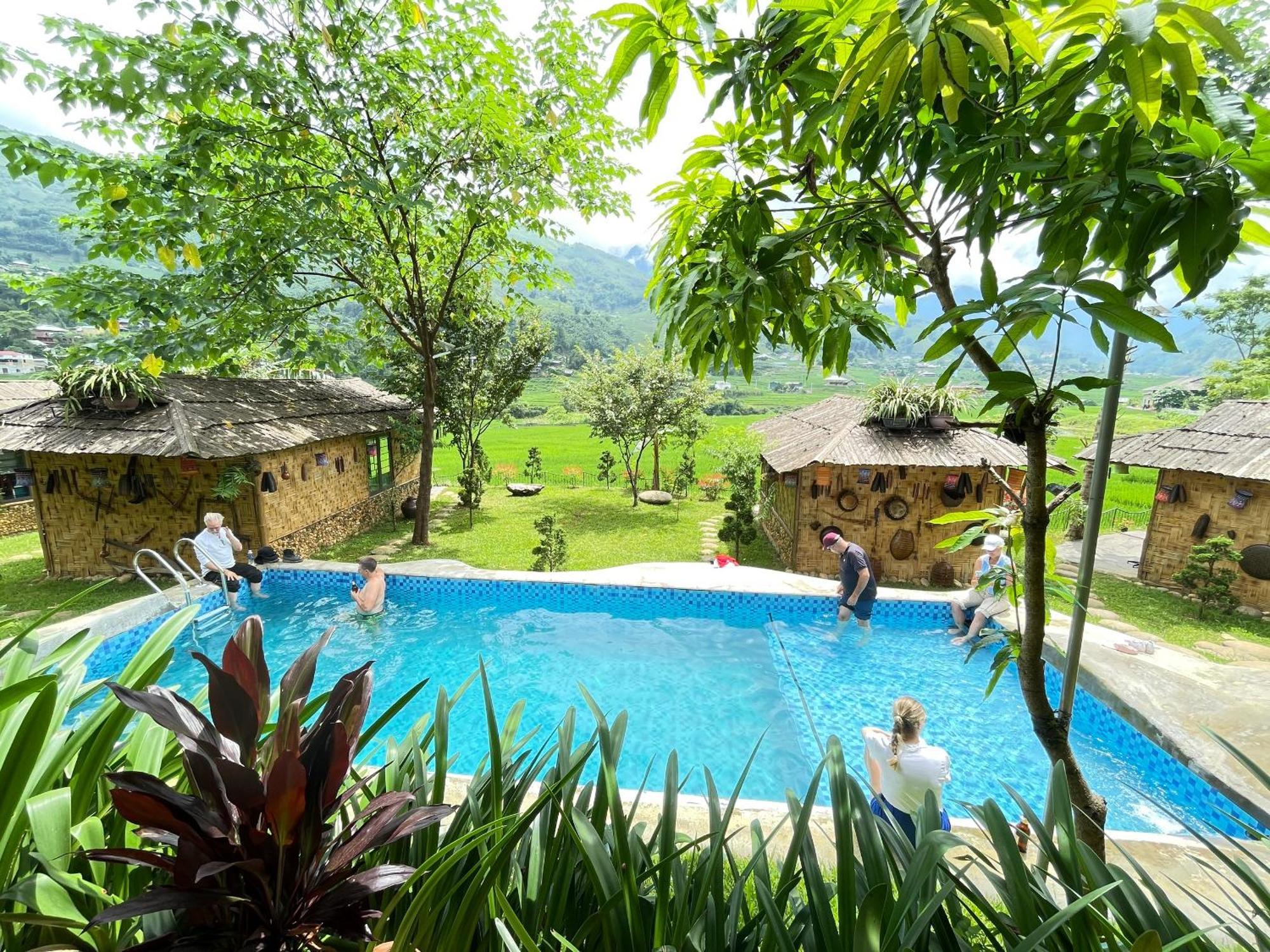 Sapa Bamboo Eco旅馆 外观 照片
