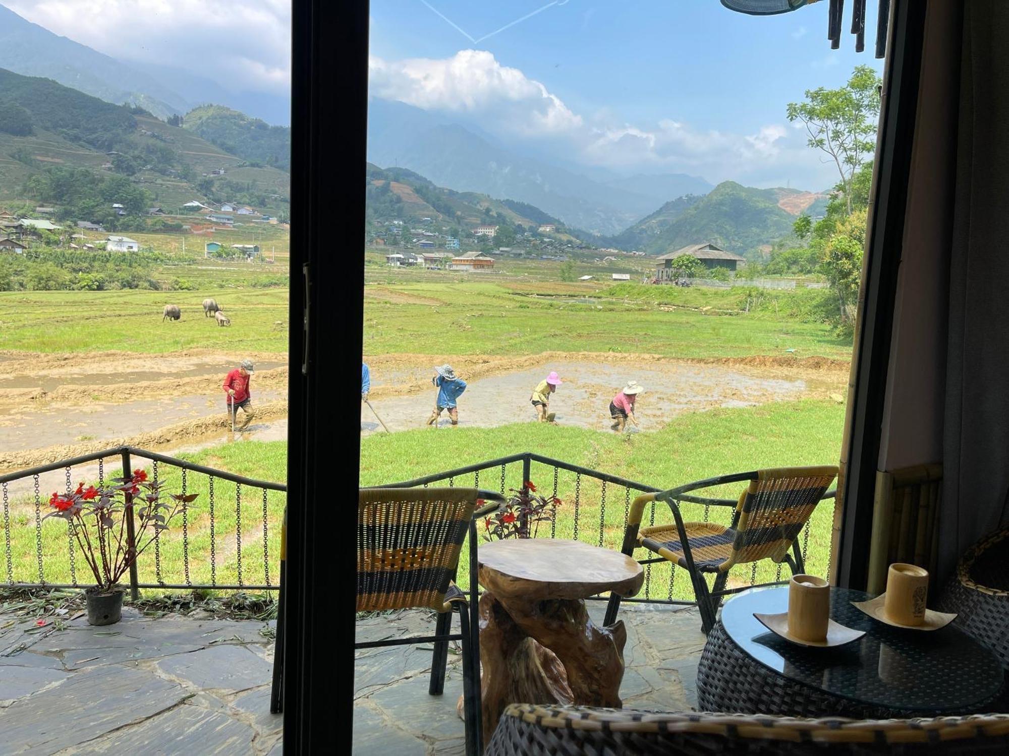 Sapa Bamboo Eco旅馆 外观 照片